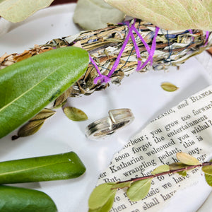 “EVERY BIT COUNTS”~UpCycled Spoon Handle Ring With Delicate Design