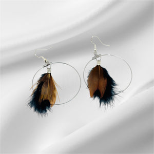 “FLOOFY PHEASANT”~Large Hoop