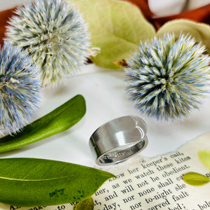 “SLEEK & SHINY” Simple Stainless Spoon Ring
