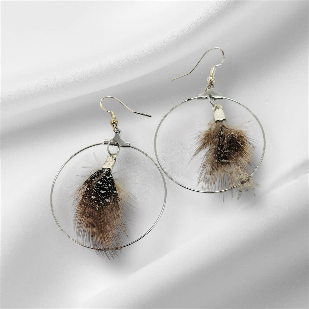 “SPOTTED GUINEA FOUL”~Medium Hoop